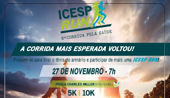 7ª Icesp Run - corrida pela saúde